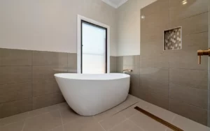 Done and Dusted Bath tab Bathroom renovations Warwick Qld.