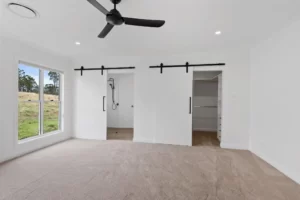 Living room white ﻿Building extensions Warwick Qld.