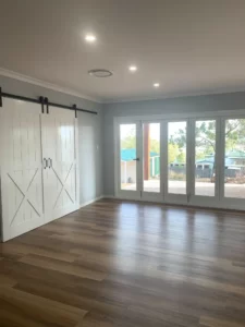 Living room building extension Warwick Qld