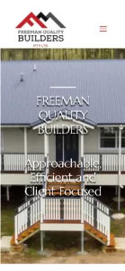 Freeman Quality Builder Mobile Screenshot